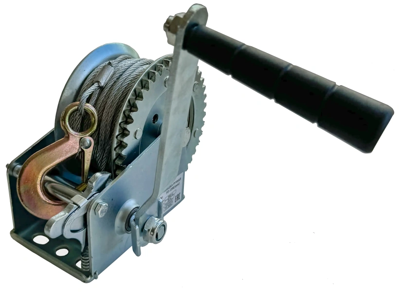 Лебедка ручная барабанная Shtapler FD-1200 (540кг, 10м, трос)