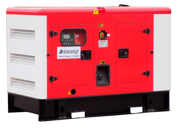 Дизельный генератор Азимут АД-30С-Т400-2РКМ19 (30 кВт, в еврокожухе, двигатель Ricardo)