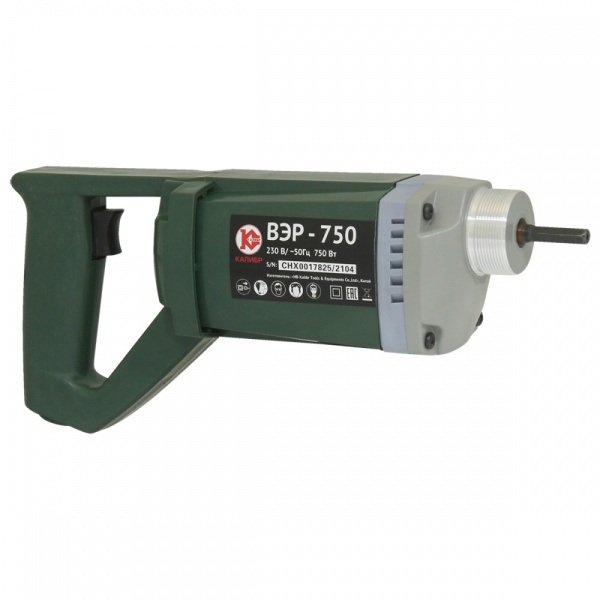 Вибратор электрический ручной Калибр ВЭР-750
