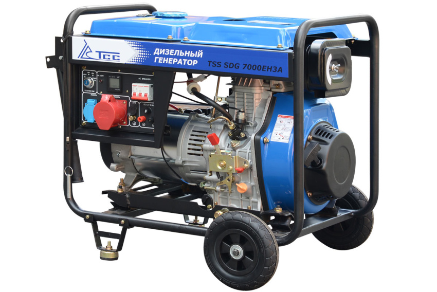 Дизельный генератор TSS SDG 7000EH3A