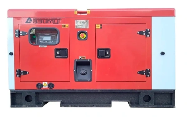 Дизельный генератор Азимут АД-24С-Т400-1РКМ19 (24 кВт, в еврокожухе, двигатель Ricardo)