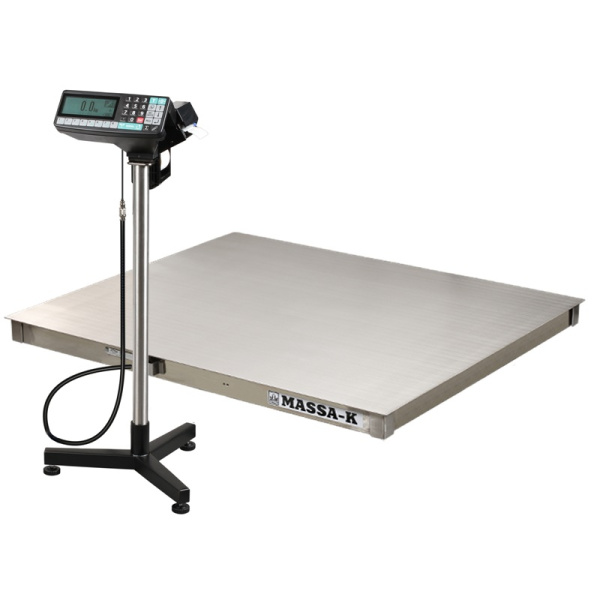 Весы платформенные с печатью этикеток МАССА-К 4D-PM.S-15/12-2000-RP (1200х1500)