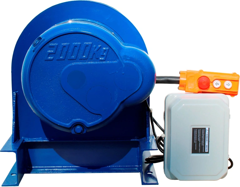 Лебедка электрическая тяговая стационарная Shtapler KDJ (J) 2000/1000кг 50/100м 380В