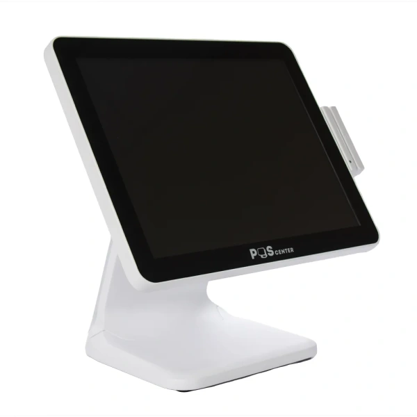 Сенсорный моноблок POScenter POS101 (15", PCAP, J3455, RAM 4Gb, SSD M2 128Gb, MSR) БЕЛЫЙ, с Windows
