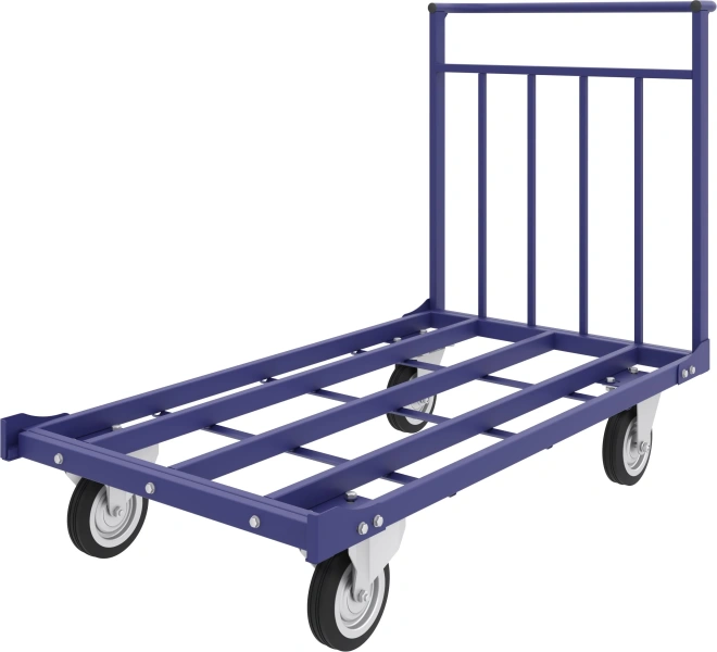 Тележка платформенная четырёхколёсная усиленная ТТ 10 (800х1800) без колёс Тележка платформенная четырёхколёсная усиленная ТТ 10 (800х1800) без колёс