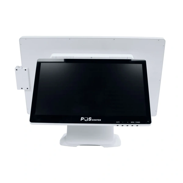 Монитор покупателя 15.6" с установ. к-том для POS90NS/POS90NS Pro (N100) / POS101-21.5, БЕЛЫЙ