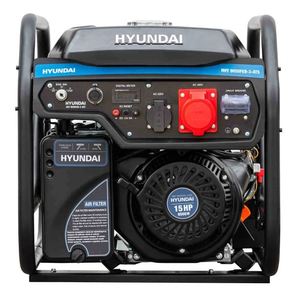 Генератор бензиновый HYUNDAI HHY 9050FEB-3-ATS