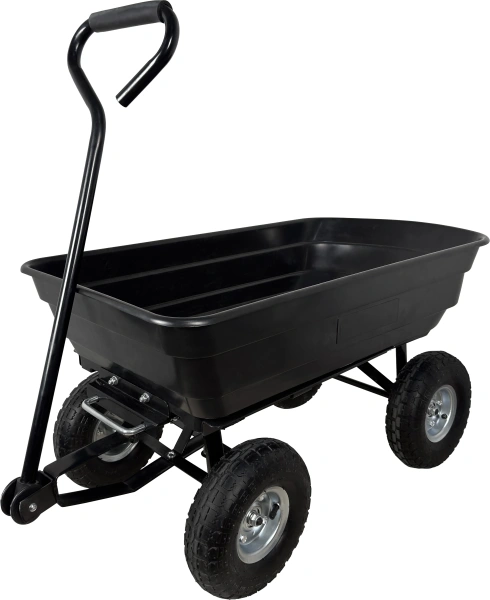 Тележка четырехколесная RAD ТК 300 (черная) (Уценка) 226493