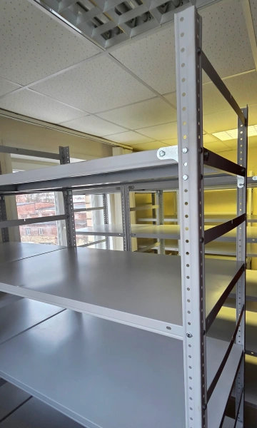 Стеллажи металлические для гаража (нагрузка на полку 120 кг) 8 полок