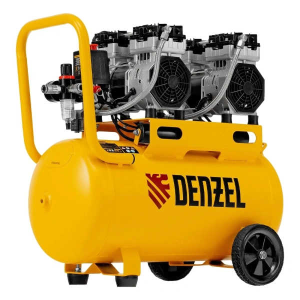 Компрессор безмасляный Denzel DLS 1500/50, 58027