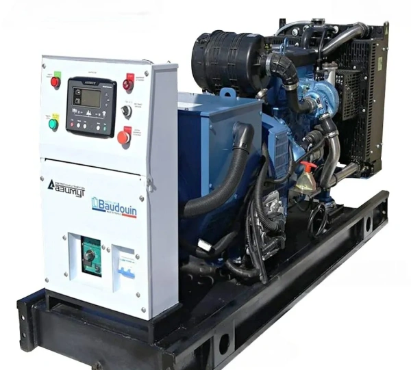 Дизельный генератор Азимут АД-30С-Т400-1РМ9 (30 кВт, открытое исполнение, двигатель Baudouin Moteurs)