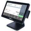 Сенсорный моноблок POScenter POS90NS (15.6", PCAP, J3455, RAM 8Gb, SSD 128Gb, MSR) без ОС