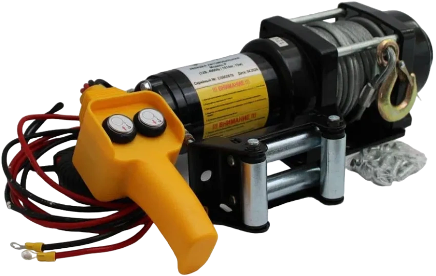 Лебедка электрическая автомобильная Shtapler P (J) (12В 4000lb 1814кг/15м)