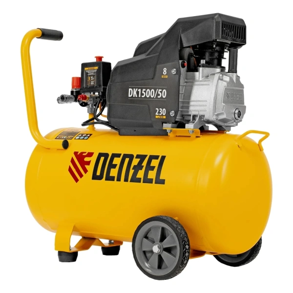 Компрессор воздушный Denzel DK1500/50, 58064