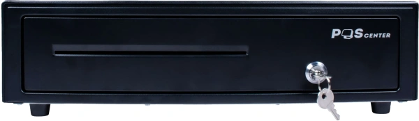 Денежный ящик POScenter 16E7 410x415x100 распайка для "ШТРИХ-М", черный