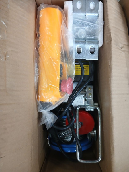 Таль электрическая стационарная Shtapler PA (J) 500/250кг 10/20м (Уценка) 223187