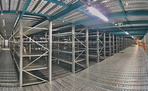 Мезонинные стеллажи