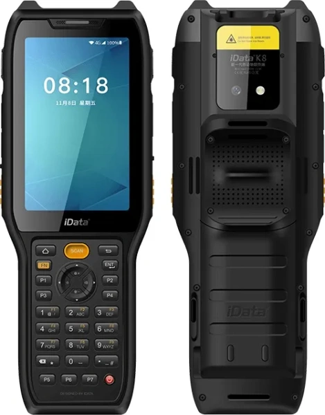 ТСД iData K8 Дальнобойный (And11.0/Zebra4850/4G+64G/4,0-inch/4G(LTE)/WiFI/BT/GPS/Type-C/13MPX/NFC/no GMS)