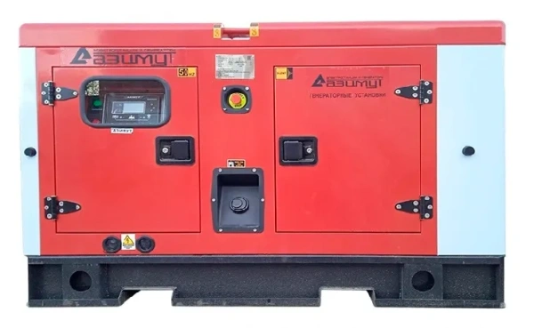 Дизельный генератор Азимут АД-24С-Т400-2РКМ19 (24 кВт, в еврокожухе, двигатель Ricardo)