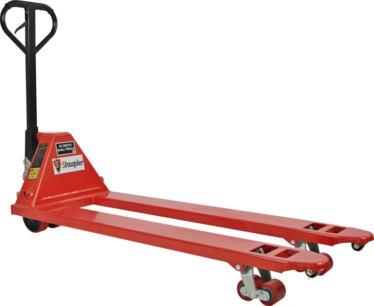 Ручная гидравлическая тележка Shtapler AC 2500 PU, длина вил 1500мм