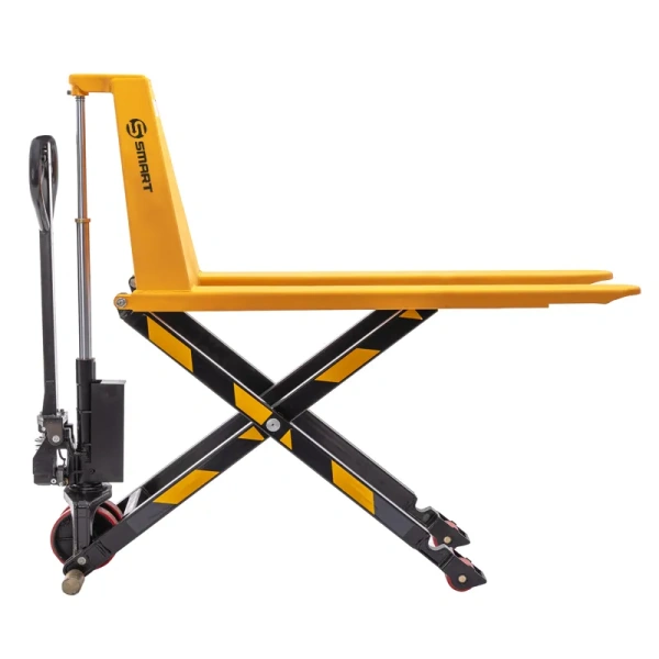 Гидравлическая тележка (роxля) SMART SDHL 10 высокоподъемная (1000 кг, 1150x550)