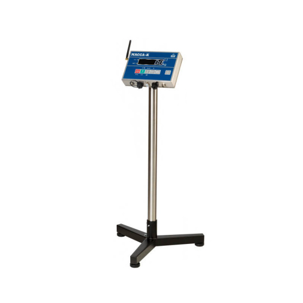 Весы платформенные низкопрофильные моноблочные МАССА-К 4D-LM-10/10-2000-AB(RUEW) (1000х1000)