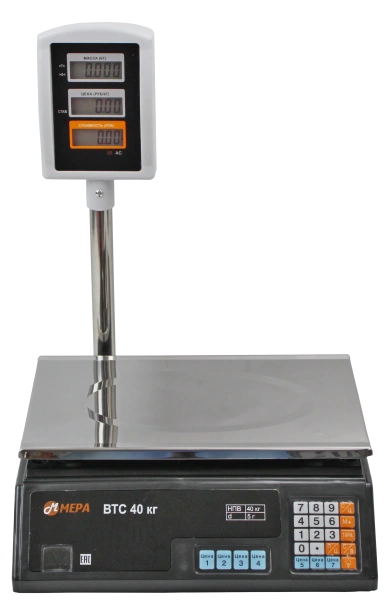 Весы торговые МЕРА ВТС 40