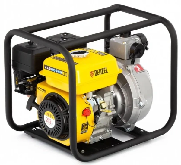 Мотопомпа высоконапорная Denzel PX-50H, 99203