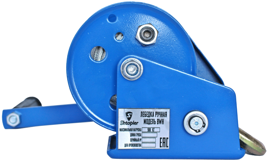 Лебедка ручная барабанная Shtapler BHW-1200 г/п 0,5т 20м (R)