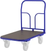 Тележка платформенная четырёхколёсная складная ручка, зацеп. ТПСР 2 ФЛЗ (600х900)