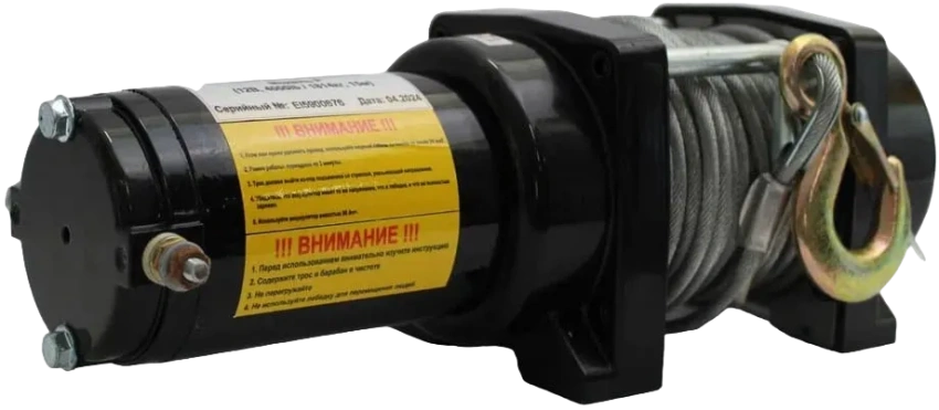 Лебедка электрическая автомобильная Shtapler P (J) (12В 4000lb 1814кг/15м)
