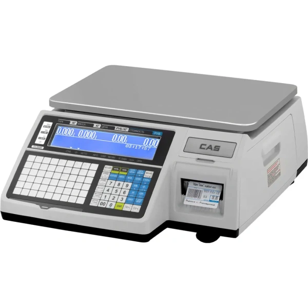 Весы торговые с печатью этикеток CAS CL3000-6B  (376x246)