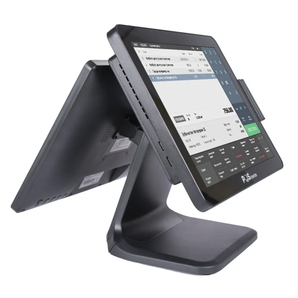 Сенсорный моноблок POSCenter POS101 (15", PCAP, WB-J6412,RAM 8Gb,SSD M2 256Gb, MSR, RJ11 24V) без ОС, ,