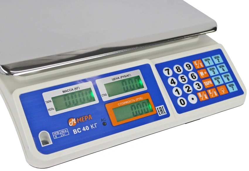 Весы торговые МЕРА ВС 40