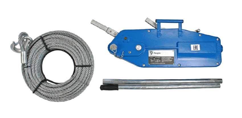 Лебедка ручная рычажная тросовая Shtapler МТМ 1600 1,6т L=20м