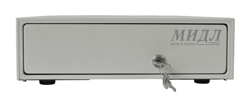 Денежный ящик 1.0/КО (компакт. серый)