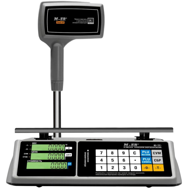 Весы торговые M-ER 328ACPX-32.5 LCD "TOUCH-M"