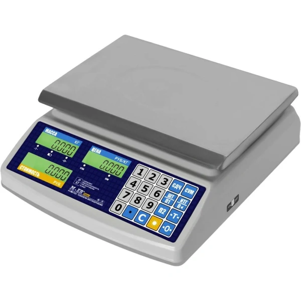 Весы торговые MERCURY M-ER 329AС-15.2 IP68 LCD "Fisher"