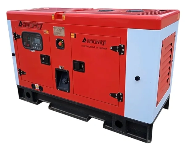 Дизельный генератор Азимут АД-16С-Т400-2РКМ19 (16 кВт, в еврокожухе, двигатель Ricardo)