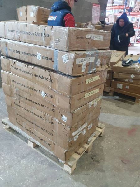 Тележка платформенная четырёхколёсная RAD FD 300 (900х600) (Уценка) 227342