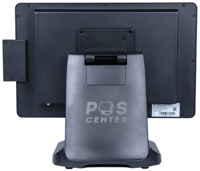 Сенсорный моноблок POScenter POS90NS (15.6", PCAP, J3455, RAM 8Gb, SSD 128Gb, MSR) без ОС