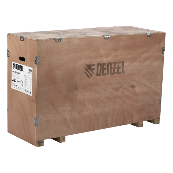 Компрессор с ременным приводом Denzel BCV2300/100, 58111