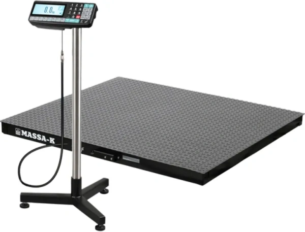 Весы платформенные моноблочные МАССА-К 4D-PМ-10/10-3000-RA (1000х1000)