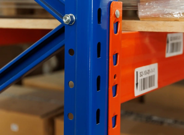 Стеллаж 4000х2700х1050 мм (нагрузка на уровень 2000 кг, сталь) Стеллаж 4000х2700х1050 мм (нагрузка на уровень 2000 кг, сталь)