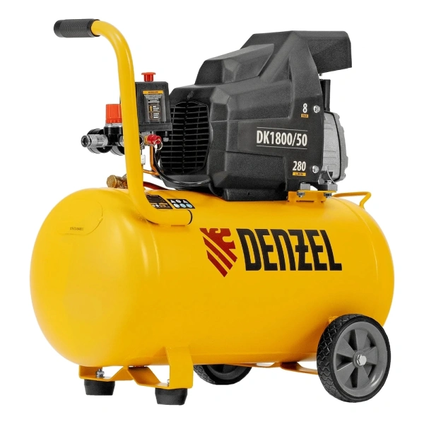 Компрессор воздушный Denzel Х-PRO DK1800/50, 58068