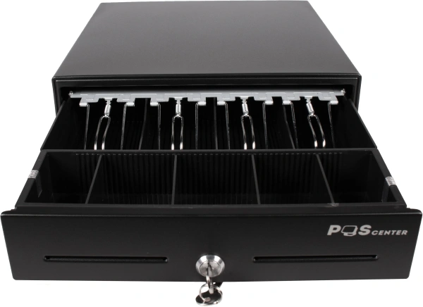 Денежный ящик POScenter 13E 330x335x90 распайка для "ШТРИХ-М", черный