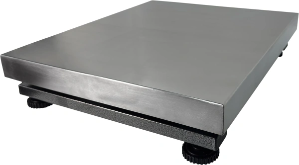 Весы товарные напольные МИДЛ МП 60 ВДА Ф-3 (10/20, 300х300, нерж.) «Восточный Базар 518 авто»