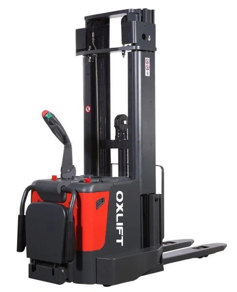 Самоходный штабелер с платформой оператора OXLIFT Premium PS 1536