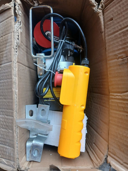 Таль электрическая стационарная Shtapler PA (J) 500/250кг 10/20м (Уценка) 219817