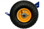 Тележка для перевозки металлических бочек КБ 1 колёса пневмо ф250 + d160 опорное